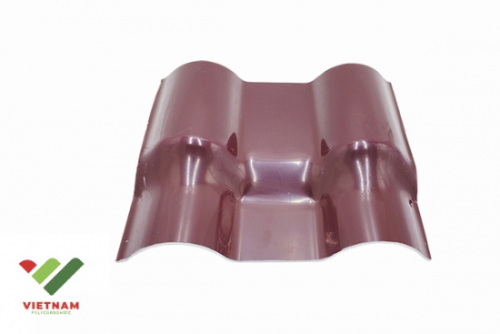 Tôn nhựa PVC ngói 2mm