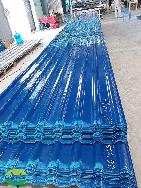 Tấm nhựa Composite xanh