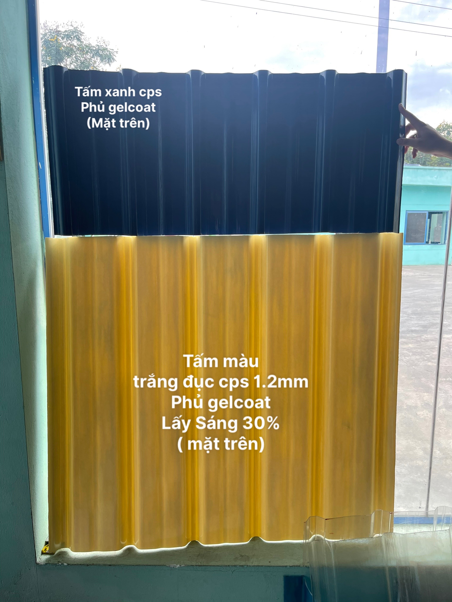 Tấm composite phủ gelcoat