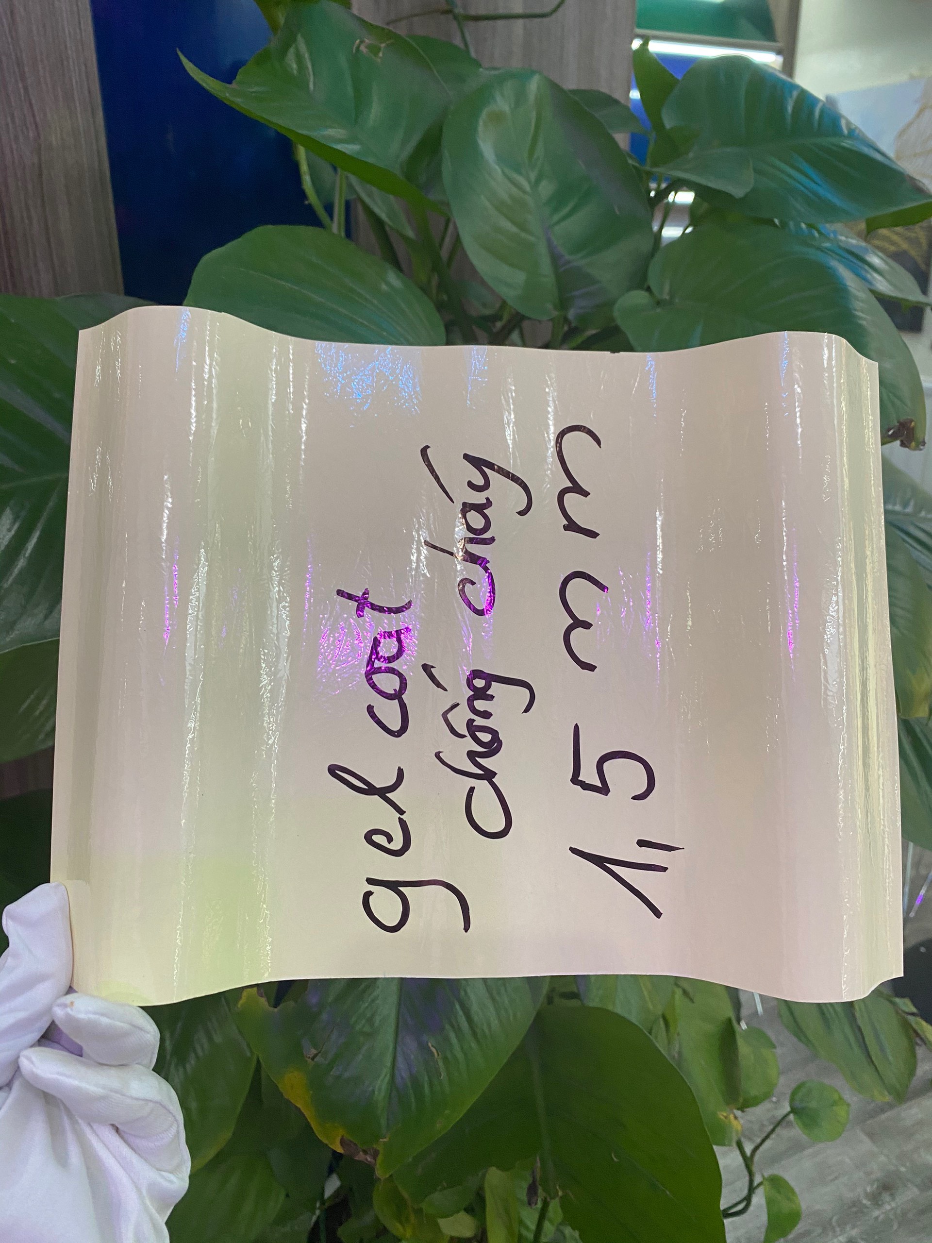 Tấm composite chống cháy