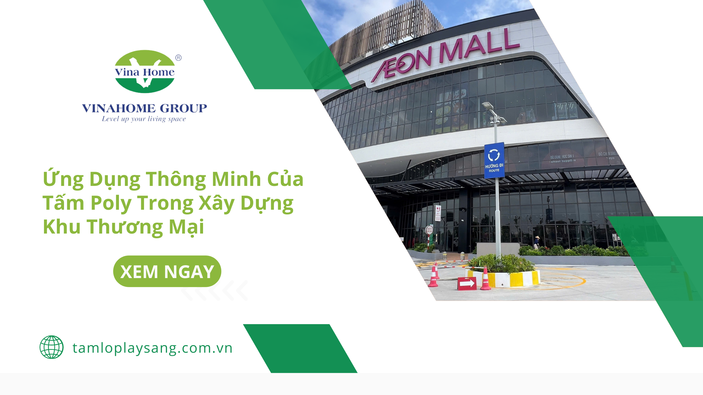 Ứng Dụng Thông Minh Của Tấm Poly Trong Xây Dựng Khu Thương Mại